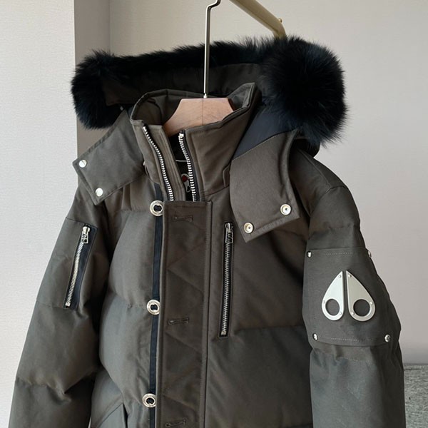 関税負担なし☆ムースナックルズ 3Q JACKET 偽物 ダウンジャケット moa32085
